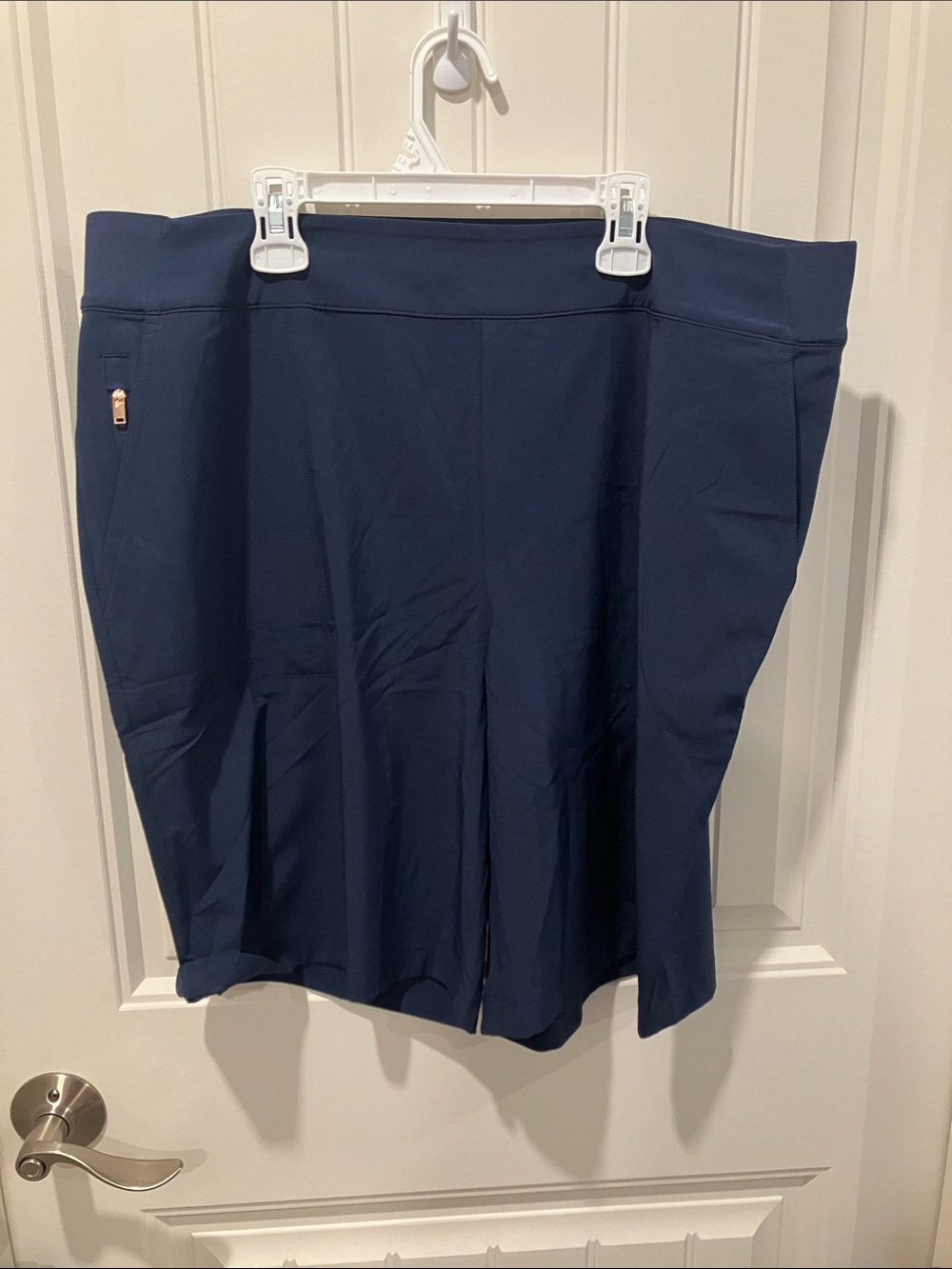 SKECHERS Slip-Ins Shorts NAVY Sz XL